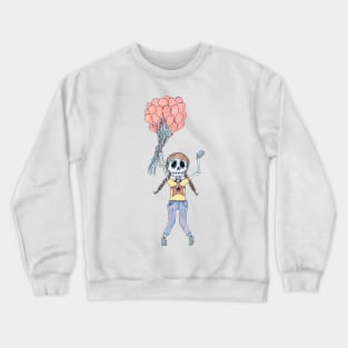 Lively Bones Red Balloons Crewneck Sweatshirt